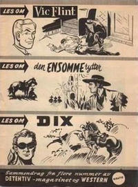 Cover Thumbnail for Detektiv-magasinet og Western gratishefte (Bladkompaniet / Schibsted, 1957 series) 