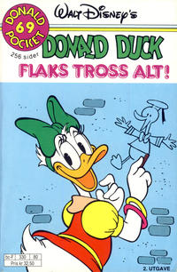 Cover Thumbnail for Donald Pocket (Hjemmet / Egmont, 1968 series) #69 - Donald Duck Flaks tross alt! [2. utgave bc-F 330 80]