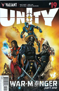 Cover Thumbnail for Unity (Valiant Entertainment, 2013 series) #19 [Cover A - Diego Bernard]
