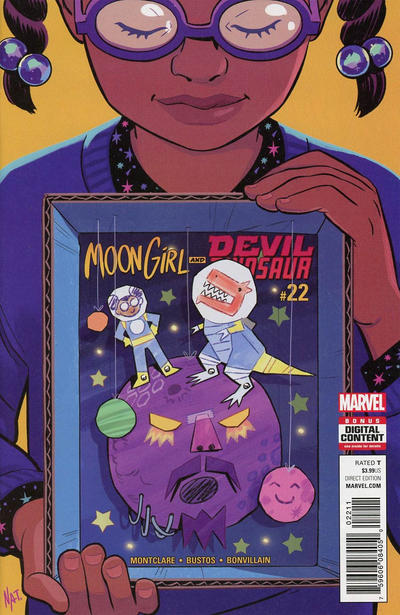 Cover for Moon Girl and Devil Dinosaur (Marvel, 2016 series) #22