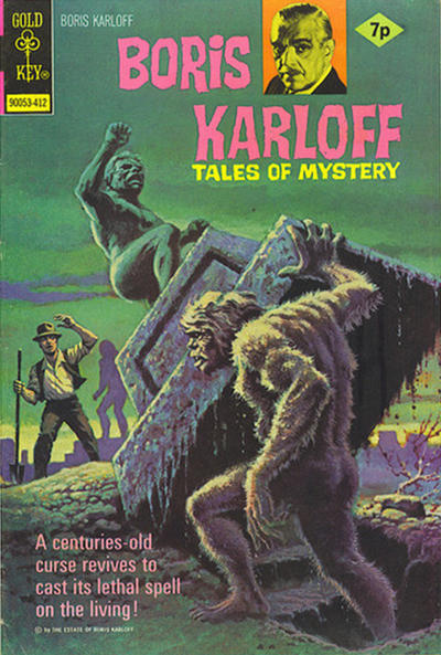 Cover for Boris Karloff Tales of Mystery (Western, 1963 series) #58 [British]