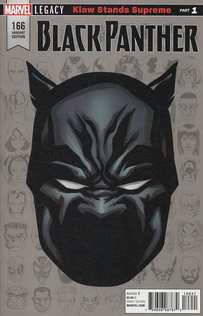 Cover for Black Panther (Marvel, 2016 series) #166 [Mike McKone Legacy Headshot Cover]