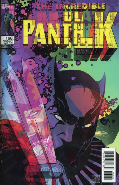 Cover for Black Panther (Marvel, 2016 series) #166 [Wesley Craig Lenticular Homage Cover]