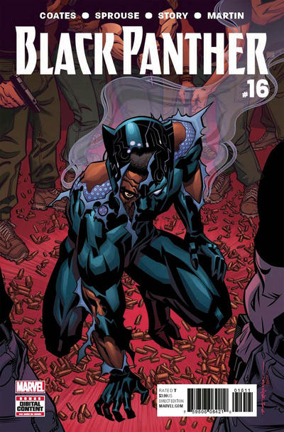 Cover for Black Panther (Marvel, 2016 series) #16