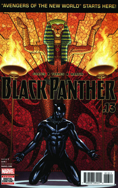 Cover for Black Panther (Marvel, 2016 series) #13