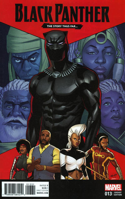 Cover for Black Panther (Marvel, 2016 series) #13 [Incentive Wilfredo Torres 'The Story Thus Far' Variant]