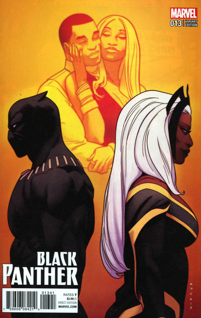 Cover for Black Panther (Marvel, 2016 series) #13 [Incentive Kris Anka Variant]