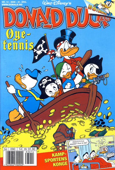 Cover for Donald Duck & Co (Hjemmet / Egmont, 1948 series) #14/2008