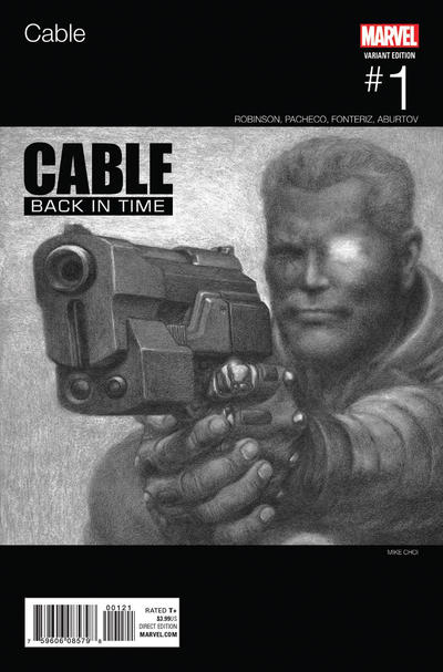 Cover for Cable (Marvel, 2017 series) #1 [Incentive Mike Choi Hip-Hop Variant]