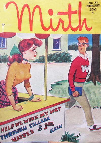 Cover for Mirth (Hardie-Kelly, 1950 series) #21
