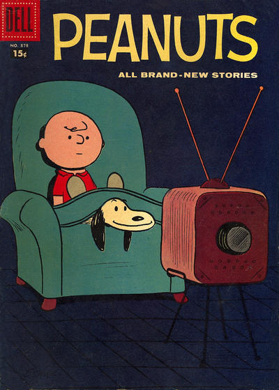 Cover for Four Color (Dell, 1942 series) #878 - Peanuts [15¢]