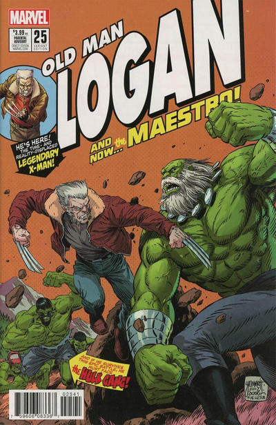 Cover for Old Man Logan (Marvel, 2016 series) #25 [Tom Grummett 'Homage']