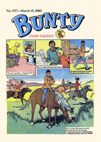 Cover for Bunty (D.C. Thomson, 1958 series) #1157