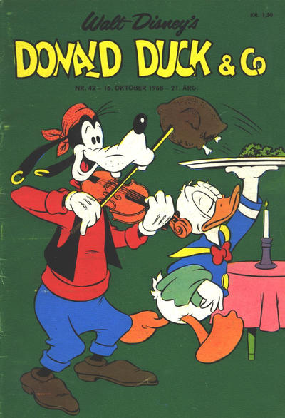 Cover for Donald Duck & Co (Hjemmet / Egmont, 1948 series) #42/1968
