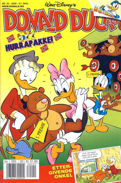 Cover for Donald Duck & Co (Hjemmet / Egmont, 1948 series) #20/2008