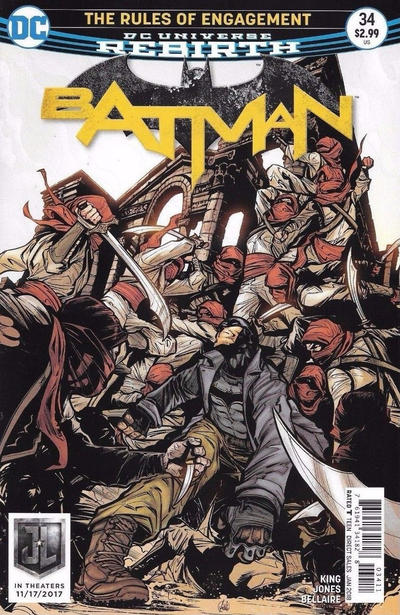 Cover for Batman (DC, 2016 series) #34