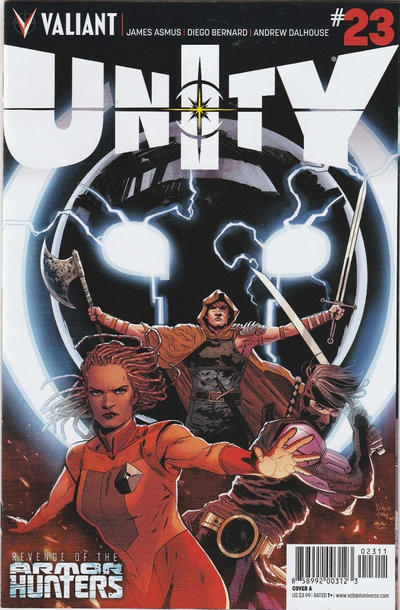 Cover for Unity (Valiant Entertainment, 2013 series) #23 [Cover A - Bilquis Evely]