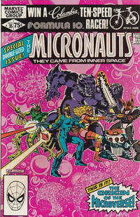 Cover Thumbnail for Micronauts (Marvel, 1979 series) #35 [Direct]
