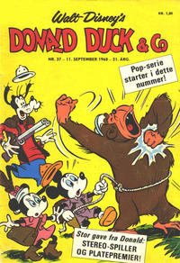 Cover Thumbnail for Donald Duck & Co (Hjemmet / Egmont, 1948 series) #37/1968