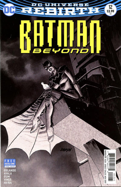 Cover for Batman Beyond (DC, 2016 series) #12 [Dave Johnson Cover]