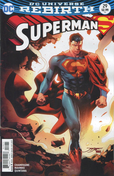 Cover for Superman (DC, 2016 series) #29 [Jorge Jimenez Cover]