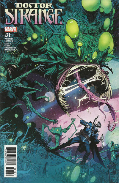 Cover for Doctor Strange (Marvel, 2015 series) #21 [Incentive Dan Mora Variant]