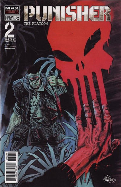 Cover for Punisher MAX: The Platoon (Marvel, 2017 series) #2 [Scott Hepburn Cover]