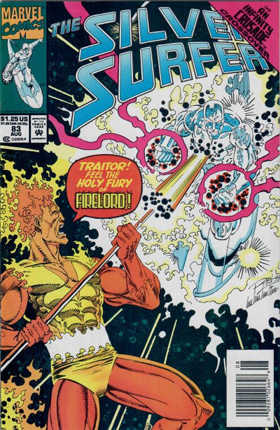 Cover for Silver Surfer (Marvel, 1987 series) #83 [Newsstand]