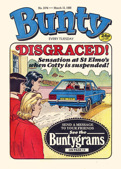 Cover for Bunty (D.C. Thomson, 1958 series) #1574
