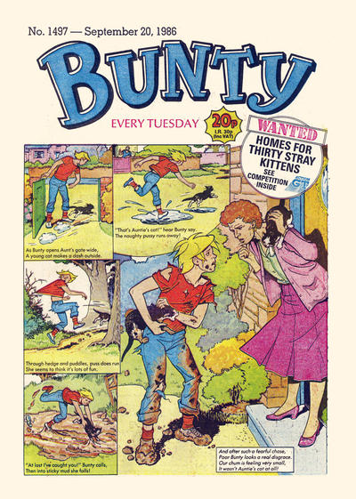 Cover for Bunty (D.C. Thomson, 1958 series) #1497
