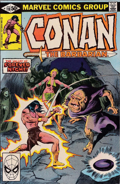 Cover for Conan the Barbarian (Marvel, 1970 series) #118 [Direct]