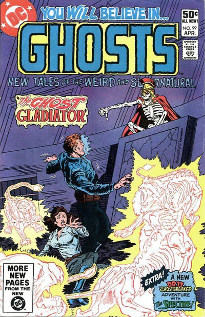 Cover for Ghosts (DC, 1971 series) #99 [Direct]