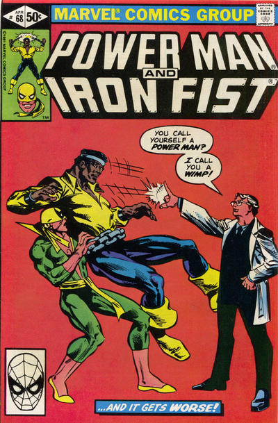 Cover for Power Man and Iron Fist (Marvel, 1981 series) #68 [Direct]