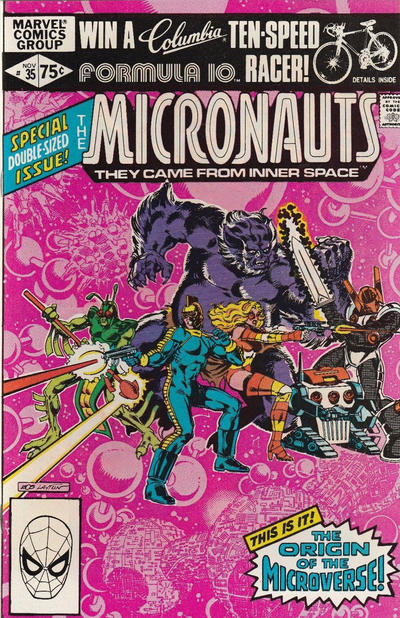 Cover for Micronauts (Marvel, 1979 series) #35 [Direct]