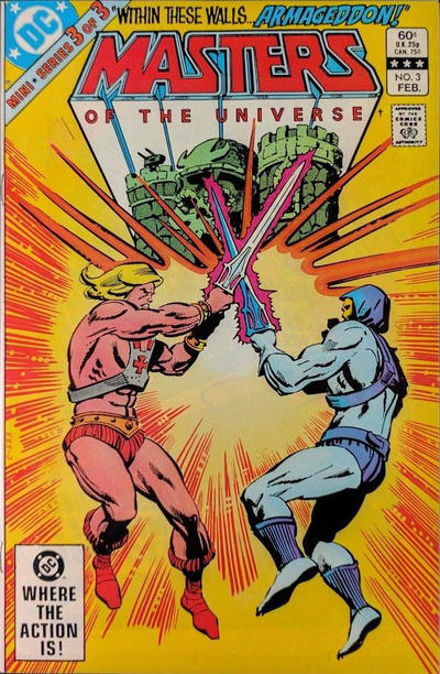 Cover for Masters of the Universe (DC, 1982 series) #3 [Direct]