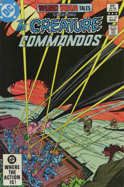 Cover for Weird War Tales (DC, 1971 series) #121 [Direct]