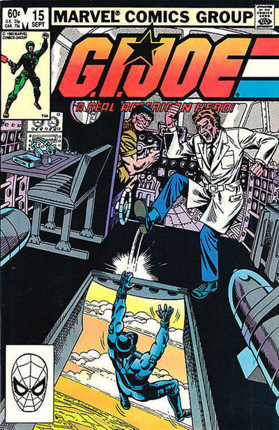 Cover for G.I. Joe, A Real American Hero (Marvel, 1982 series) #15 [Direct]