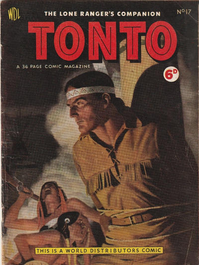 Cover for Tonto (World Distributors, 1953 series) #17