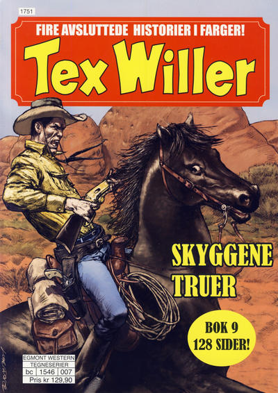 Cover for Tex Willer (Hjemmet / Egmont, 2014 series) #9 - Skyggene truer