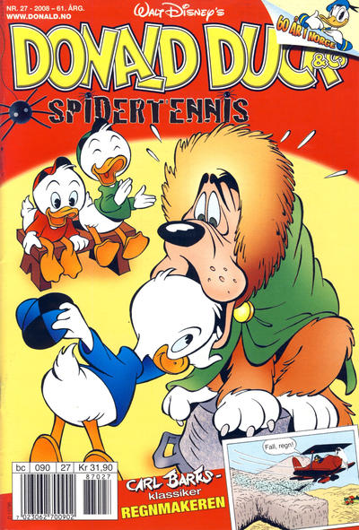 Cover for Donald Duck & Co (Hjemmet / Egmont, 1948 series) #27/2008