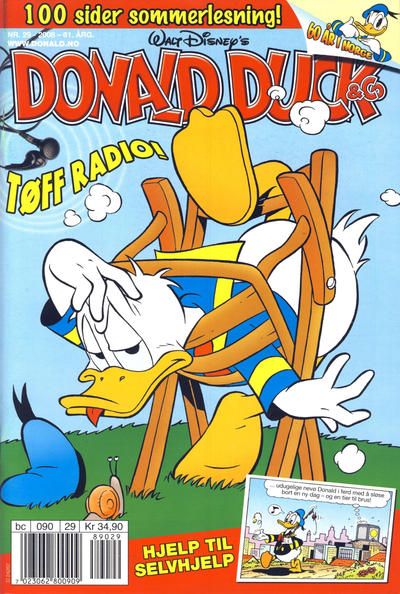 Cover for Donald Duck & Co (Hjemmet / Egmont, 1948 series) #29/2008