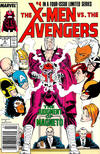 Cover for The X-Men vs. The Avengers (Marvel, 1987 series) #4 [Newsstand]
