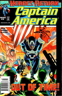 Cover Thumbnail for Captain America (Marvel, 1998 series) #3 [Newsstand]