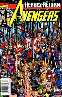 Cover Thumbnail for Avengers (Marvel, 1998 series) #2 [Newsstand]