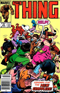 Cover Thumbnail for The Thing (Marvel, 1983 series) #33 [Newsstand]
