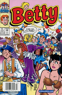 Cover Thumbnail for Betty (Archie, 1992 series) #117 [Newsstand]