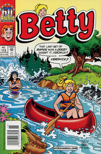 Cover Thumbnail for Betty (Archie, 1992 series) #115 [Newsstand]