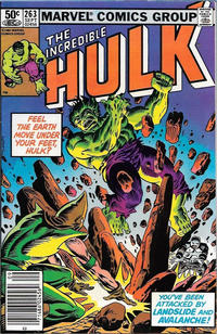 Cover Thumbnail for The Incredible Hulk (Marvel, 1968 series) #263 [Newsstand]