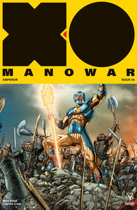 Cover Thumbnail for X-O Manowar (2017) (Valiant Entertainment, 2017 series) #8 [Cover D - J. G. Jones]
