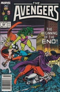 Cover for The Avengers (Marvel, 1963 series) #296 [Newsstand]